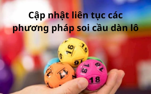 phương pháp soi cầu dàn lô miền Bắc